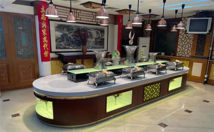 学校餐厅自选餐台_学校食堂九游会老哥自助餐台